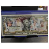 Merrick Mint Diana $2 Banknote