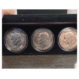 First Commemorative Mint Eisenhower Dollar Set