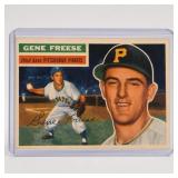 1956 Topps No. 46 Gene Freese Baseball Card