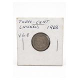 1868 United States Three-Cent Nickel