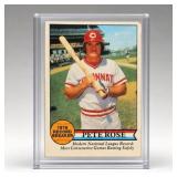 1979 Topps Pete Rose Record Breaker Card #204