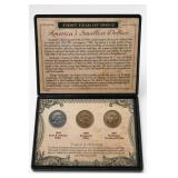 First Year Dollar Coin Display Set