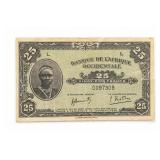 1942 25 Francs Banque de l