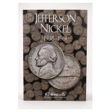 H.E. Harris Jefferson Nickel Folder, 1938"1961