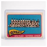 1965 Topps #209 Pittsburgh Pirates Team Card