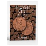 H.E. Harris Lincoln Cent Folder, 1941"1974