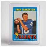 T.C.G Fran Tarkenton Giants Football Card No. 120
