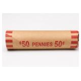 Roll of Mixed Wheat Cents