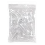 Lot of Clear Plastic Coin Tubes