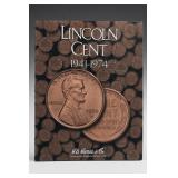 H.E. Harris Lincoln Cent Folder, 1941"1974