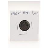1856 Seated Liberty half dime