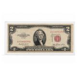 1953 $2 United States Note, Red Seal, Fr. 1509