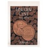 H.E. Harris Lincoln Cent Folder, 1941"1974