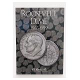 H.E. Harris Roosevelt Dime Folder, 1965"1999