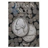 H.E. Harris Jefferson Nickel Folder, 1938"1961