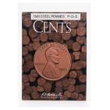 1943 Lincoln Wheat Cent Folder Group