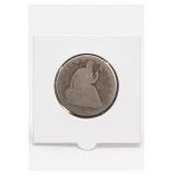 1856-O United States Seated Liberty half dollar