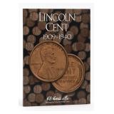 H.E. Harris Lincoln Cent Folder, 1909"1940