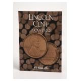 H.E. Harris Lincoln Cent Folder, 1909"1940