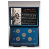 1902"1906 Liberty Head Nickel Display Set