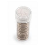 Roll of Mixed Washington Silver Quarters