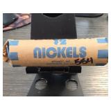 Roll of Old Jeff Buffalo Nickels