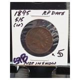 1895 5/5 Indian Head Cent