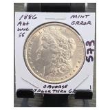 1886 Morgan Dollar