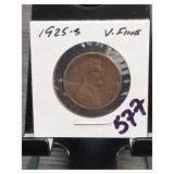 1925-S Lincoln Wheat Cent