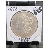 1892 Morgan Dollar