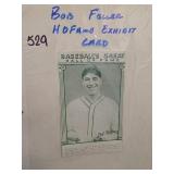 Exhibit Supply Company of Chicago Bob Fame Card