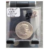 1980-P Susan B. Anthony dollar