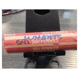 Roll of Mixed Wheat Cents