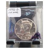 1996-D Kennedy Half Dollar