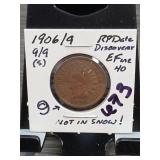 1906/9 Indian Head Cent