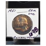 1951 Washington Quarter