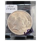 1924 Peace Dollar