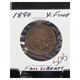1890 Indian Head Cent