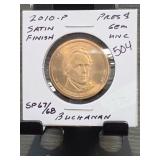 2010 James Buchanan Presidential Dollar