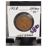 1928 Lincoln Wheat Cent