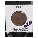 1895 Indian Head Cent