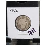 1916 Barber Dime