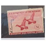 U.S. Department of the Interior 1943 $1 Duck Stamp