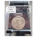 1979-S Susan B. Anthony dollar