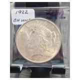1922 Peace Dollar