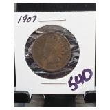 1907 Indian Head Cent