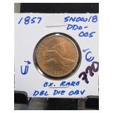 1857 Flying Eagle Cent