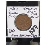 1907 Indian Head Cent