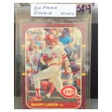 1987 Donruss Opening Day Barry Larkin #191 Card