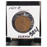 1911-D Lincoln Wheat Cent